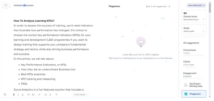 learning kpis demo image How to Analyze Learning KPIs?