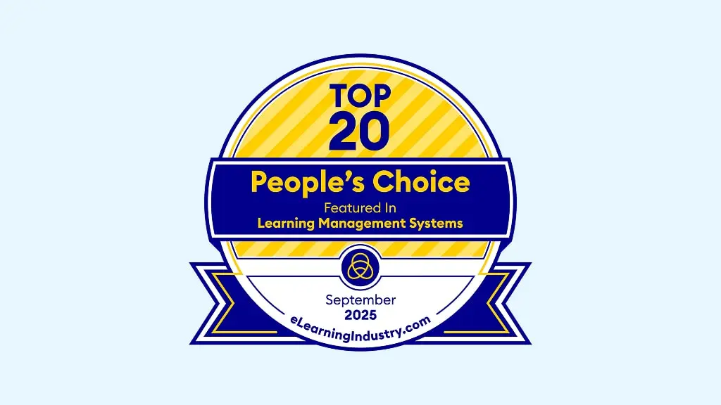 eLearning Industry ranks GyrusAim LMS as 6 on the Top 20 Peoples Choice LMS Software News