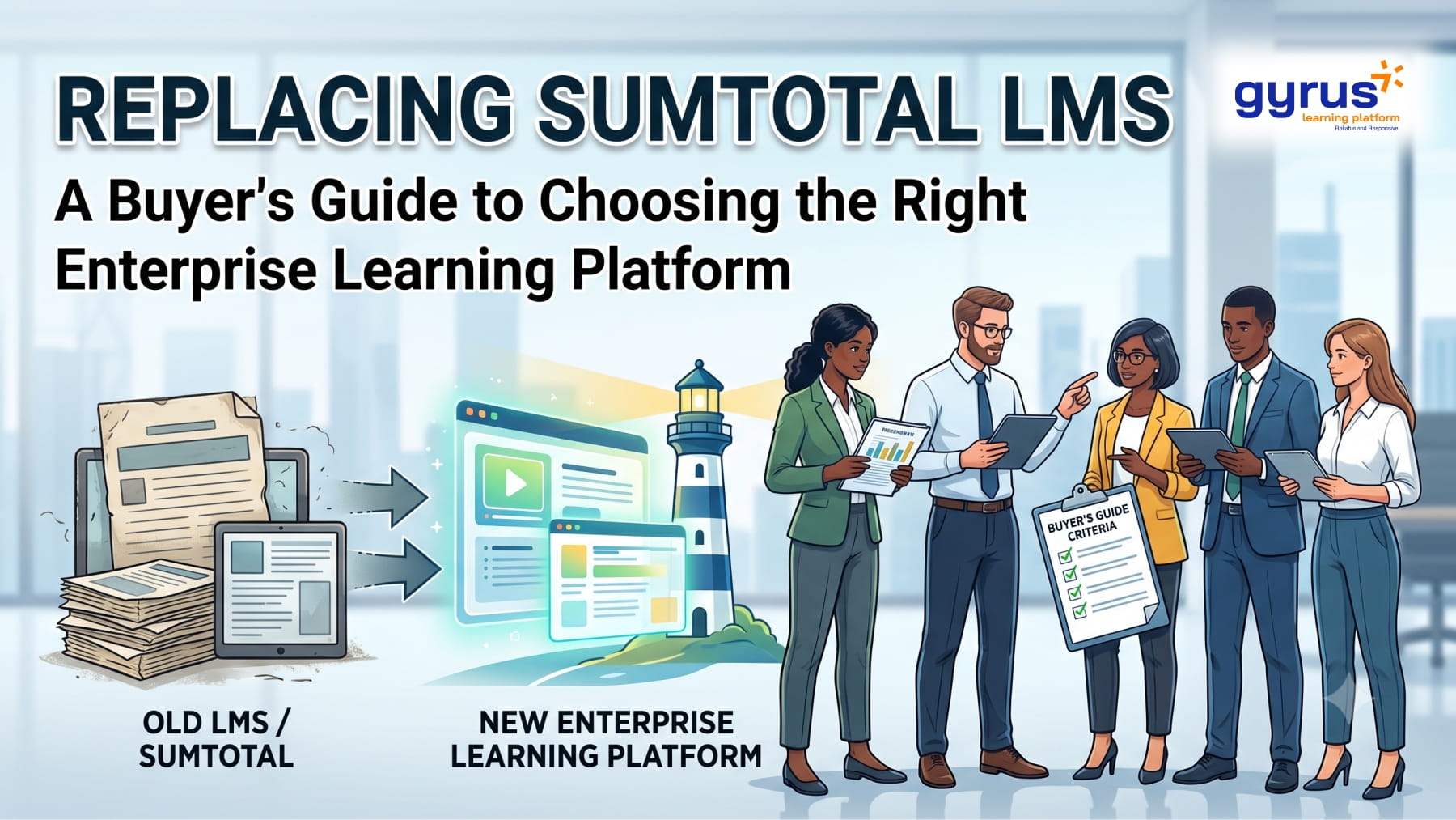 Replacing SumTotal LMS with a modern enterprise learning management system