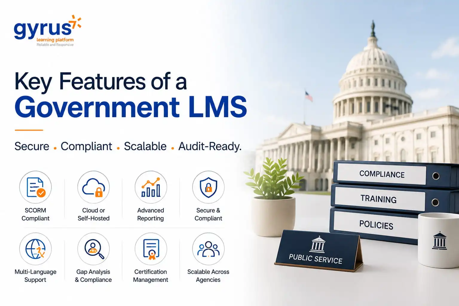LMS Features for Government Compliance Training